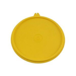 Tupperware Replacement Lid 227 Round Sunny Yellow LID ONLY 6.25"